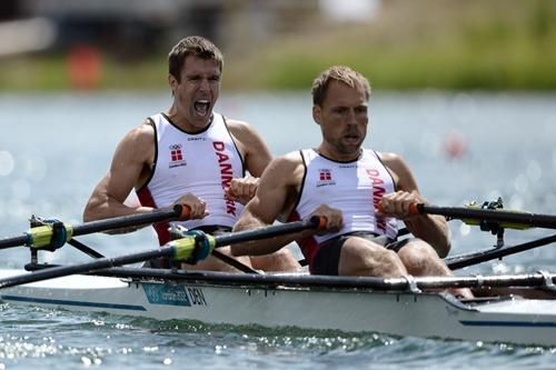 Mads Rasmussen e Rasmus Quist, da Dinamarca / Foto: Getty Images / Manan Vatsyayana - IOPP Pool